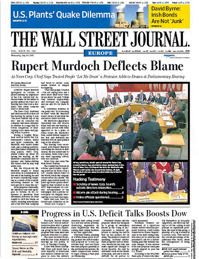 Hacking World view: The Wall Street Journal