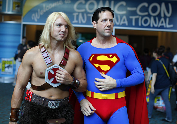 Comic-Con: He-Man and Superman