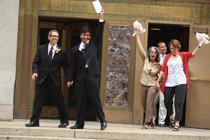 Gay Marriage: New York City Clerks Offices Open Sunday For First Day Of Gay Marriages