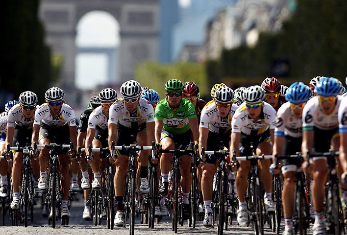 cycling: Le Tour de France 2011 - Stage Twenty One