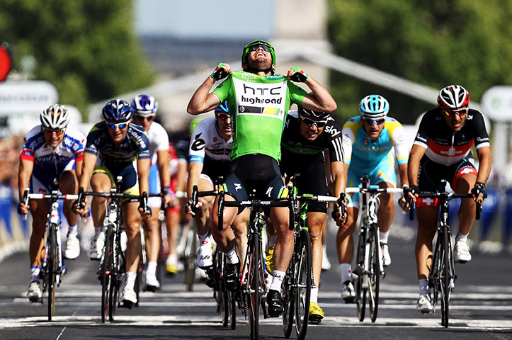 cycling: Le Tour de France 2011 - Stage Twenty One