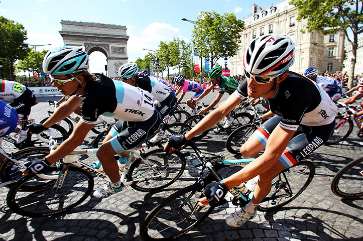 cycling: Le Tour de France 2011 - Stage Twenty One