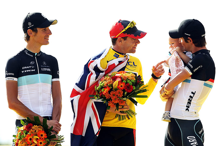 cycling: Le Tour de France 2011 - Stage Twenty One