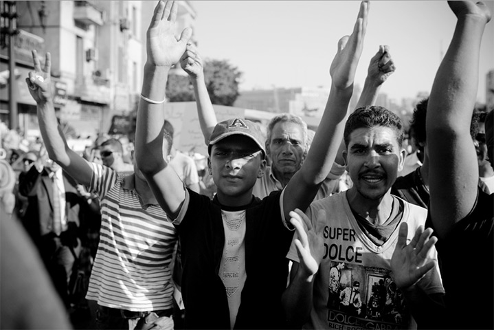 Cairo protest march: Protest march in Cairo 23 July 2011