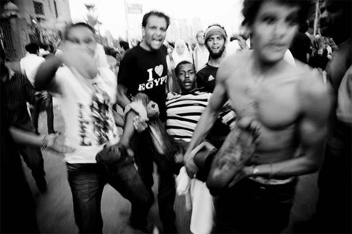 Cairo protest march: Protest march in Cairo 23 July 2011