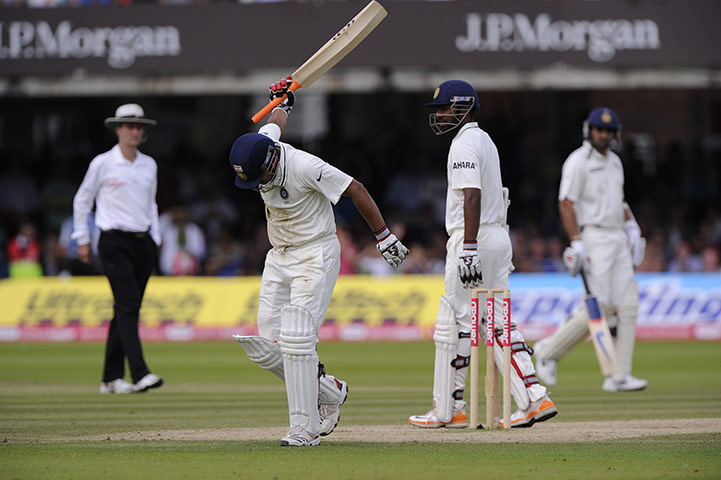 England v India fifth day: Suresh Raina shows his anger after he got out