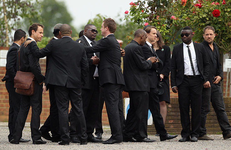 Amy Winehouse funeral: family and friends attend the funeral of singer amy winehouse