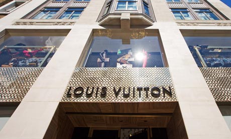 Louis Vuitton flagship store in Bond Street, London, Britain - 24 May 2010