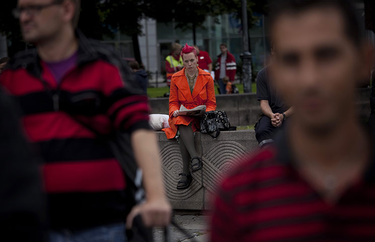 24 hours in pictures: oslo central station evacuated