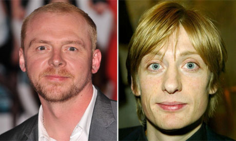 Simon Pegg and Crispian Mills
