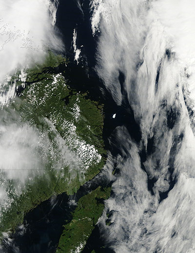 Satellite Eye on Earth: The Petermann Glacier