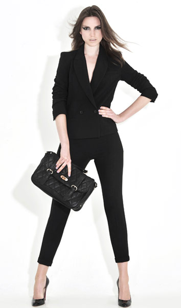 Line-up: : Double-breasted blazer