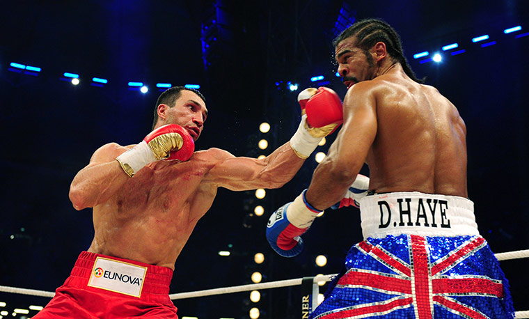 Haye v Klitschko: Klitschko hits Haye