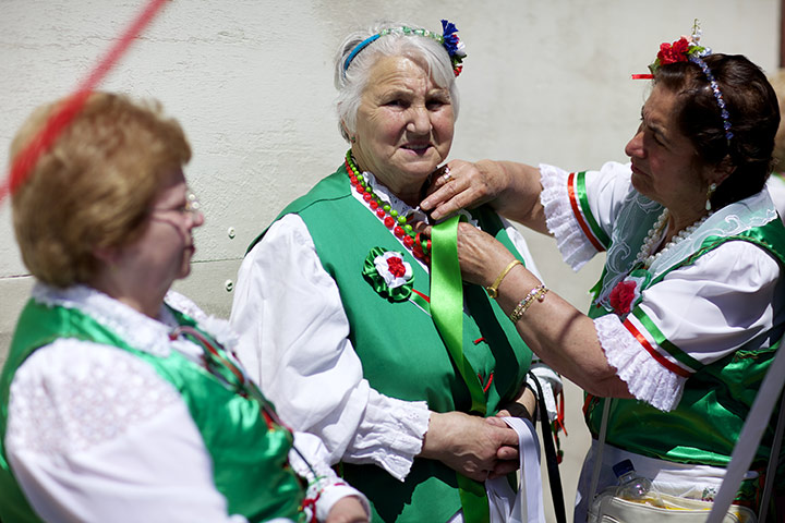 Madonna Del Rosario : Madonna Del Rosario procession in Manchester