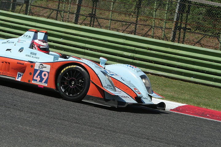 Imola Le Mans Series: Riding the kerbs on Imola's tricky, narrow track at Imola Le Mans Series