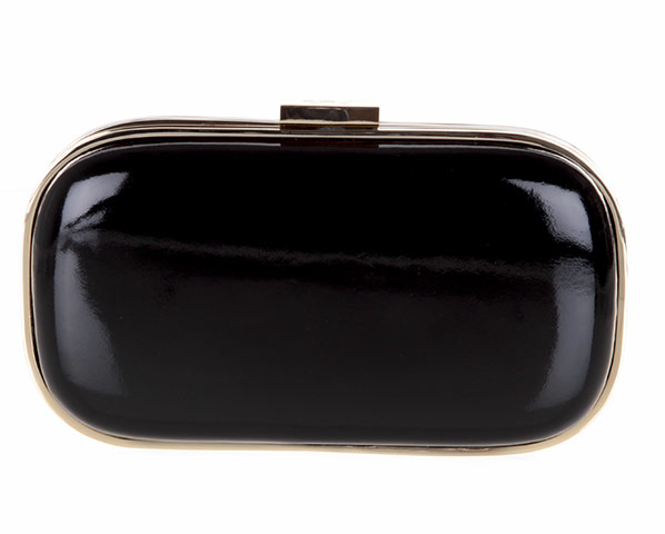 The new prim: Black patent marano bag by Anya Hindmarch