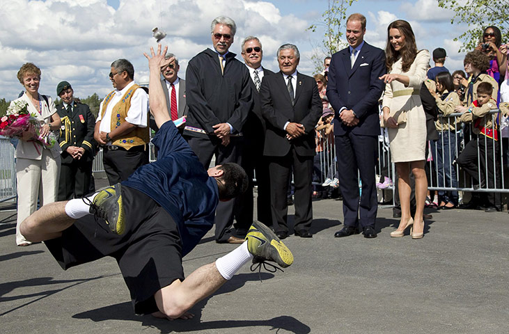 Cambridges day 6 : Duke and Duchess of Cambridge in Canada day 6
