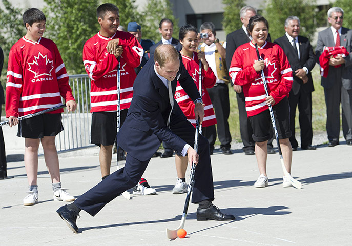 Cambridges day 6 : Duke and Duchess of Cambridge in Canada day 6