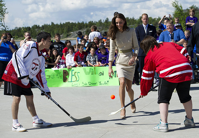 Cambridges day 6 : Duke and Duchess of Cambridge in Canada day 6