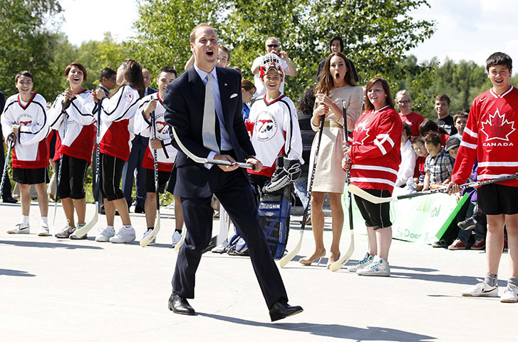 Cambridges day 6 : Duke and Duchess of Cambridge in Canada day 6
