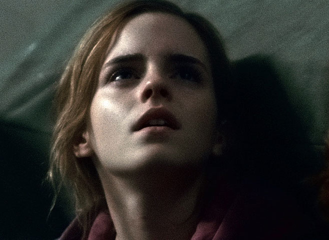 Emma Watson as Hermione in Harry Potter and the Deathly Hallows (Part 2)