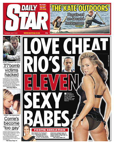 Hacking fronts 7 July: Daily Star