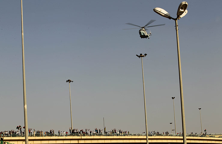 24 hours in pictures: mass rally in  Benghazi, Libya