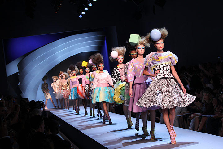 Paris Haute Couture: Christian Dior Haute Couture 2011/2012 collection Paris