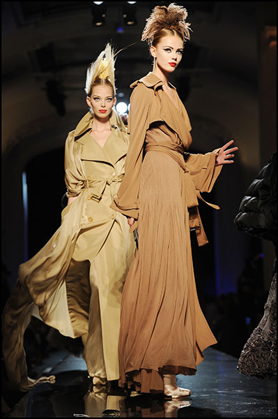 Paris Haute Couture: Jean Paul Gaultier Haute Couture 2011/2012 collection Paris