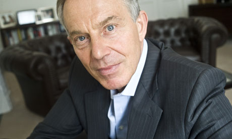 Former prime minister Tony Blair