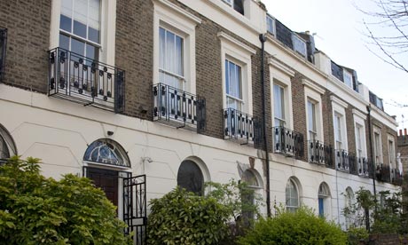 Haggerston, Hackney, where expensive social housing sits alongside desireable owner-occupied homes.