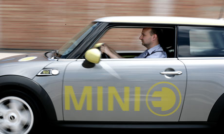 Leo Hickman test drives the Mini E. 