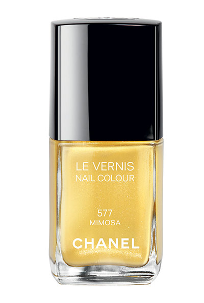 Key trends: nails: Chanel Nail Colour in Mimosa