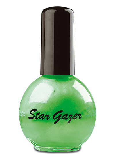 Key trends: nails: Stargazer Nails in lime