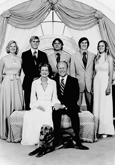 Betty Ford: Family
