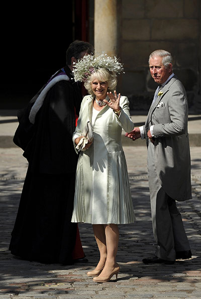 zara phillips wedding: Camilla, Duchess of Cornwall with Prince Charles 