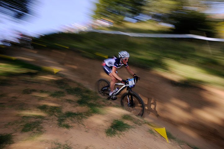 Mountain Biking Test 2012: London Olympic 2012 Test Hadleigh Farm mountain biking