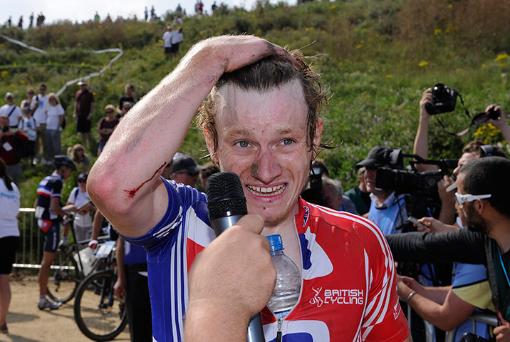 Mountain Biking Test 2012: London Olympic 2012 Test Hadleigh Farm mountain biking