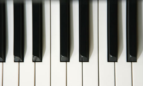 keys on a piano