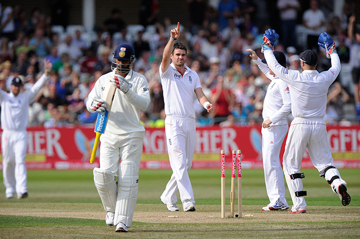 England v India Day 4: England v India, 2nd test match, day four, Trent Bridge Nottingham