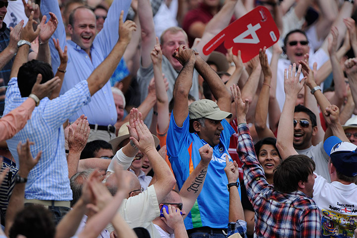 England v India Day 4: England v India, 2nd test match, day four, Trent Bridge Nottingham