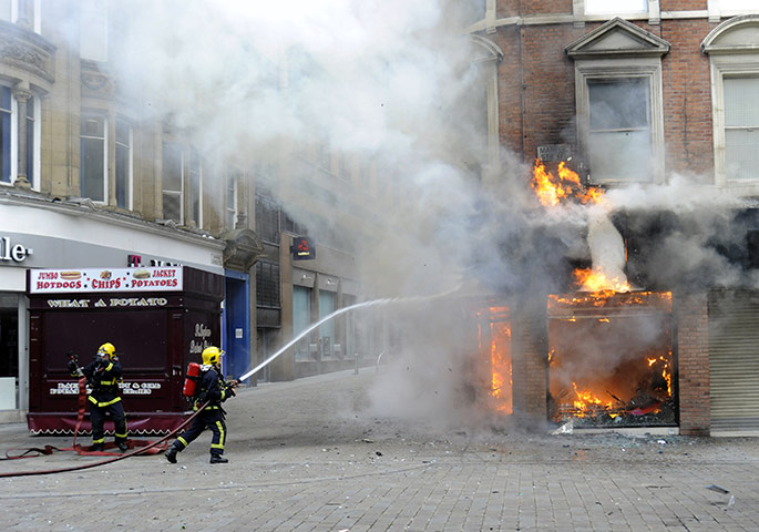 Manchester & B'ham riots: Manchester & B'ham riots