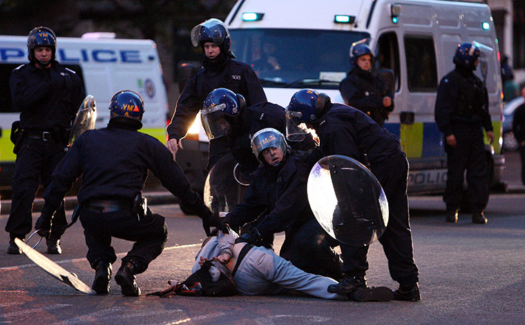 Manchester & B'ham riots: Manchester & B'ham riots