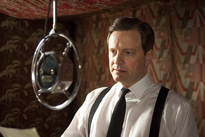 Seven days on stage: Film still from The King's Speech, starring Colin Firth
