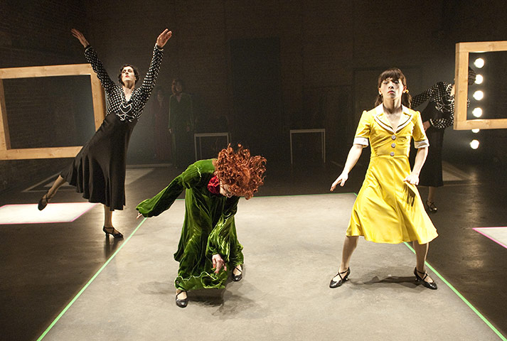 Seven days on stage: A scene from Edits by the Featherstonehaughs at Village Underground