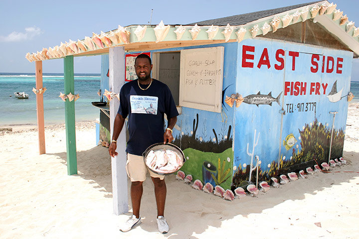 Cayman Islands: Beachside fish shack