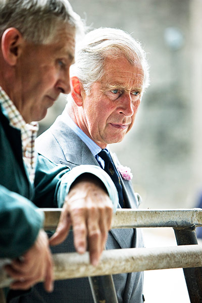 Prince Charles: Prince Charles with David Coulton