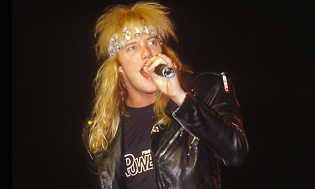 Jani Lane of Warrant