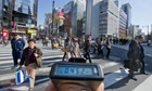 testing radiation levels in Japan after earthquake
