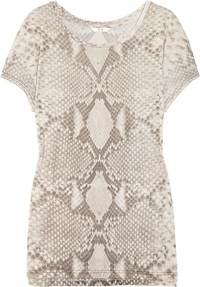 Key trends: snakeskin: T-shirt